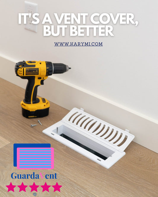 How to childproof your floor vents: Are childproof vent covers the next big parenting hack? - GuardaVent by Karymi